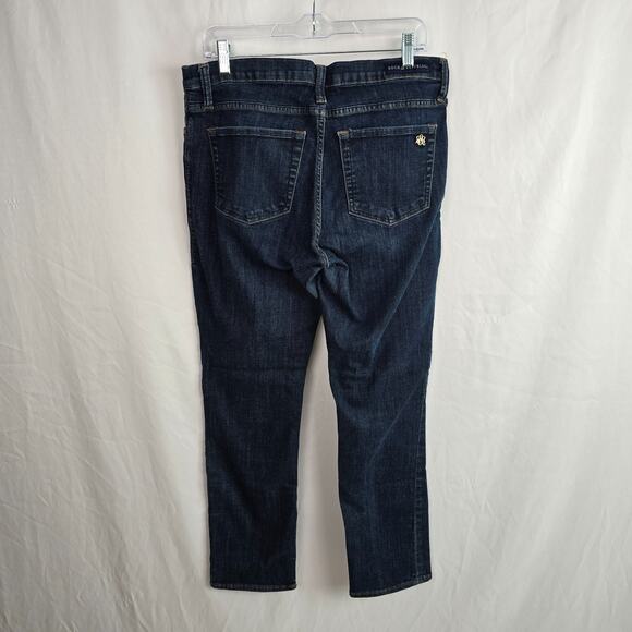 Rock & Republic Fixx Skinny Women's 16 Blue Dark Wash - Picture 2 of 16
